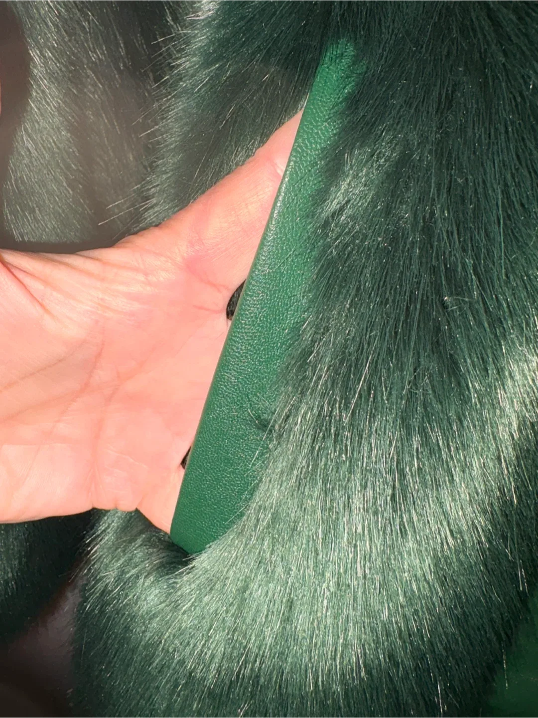 MARCIANO GUESS Faux Fur Coat pickup today $15 - photo 4