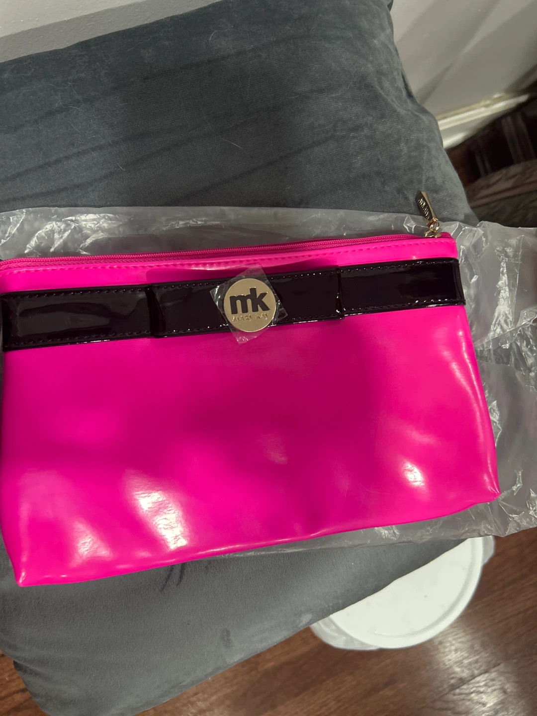 Pink Michael Kors Cosmetic Bag