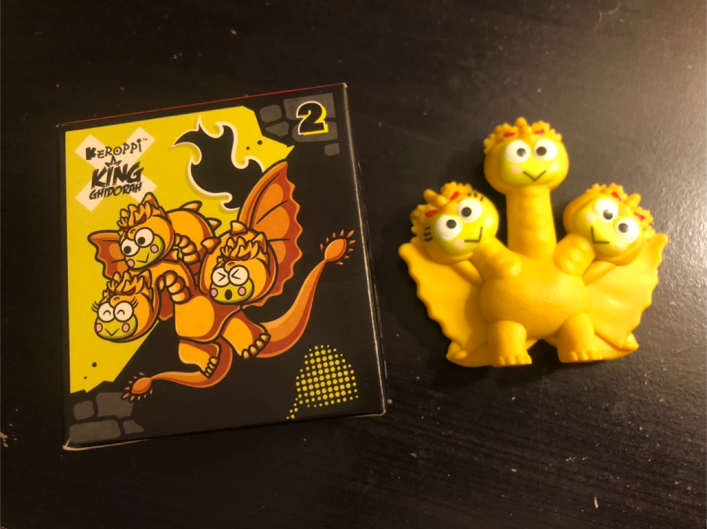Hello Kitty and Friends Godzilla King Ghidorah Toy