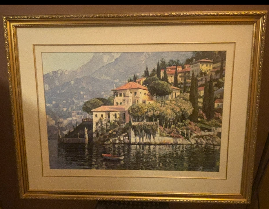 Framed Landscape Painting