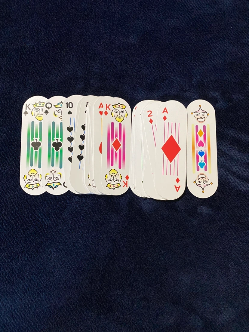 Unique Oval Playing Cards ***