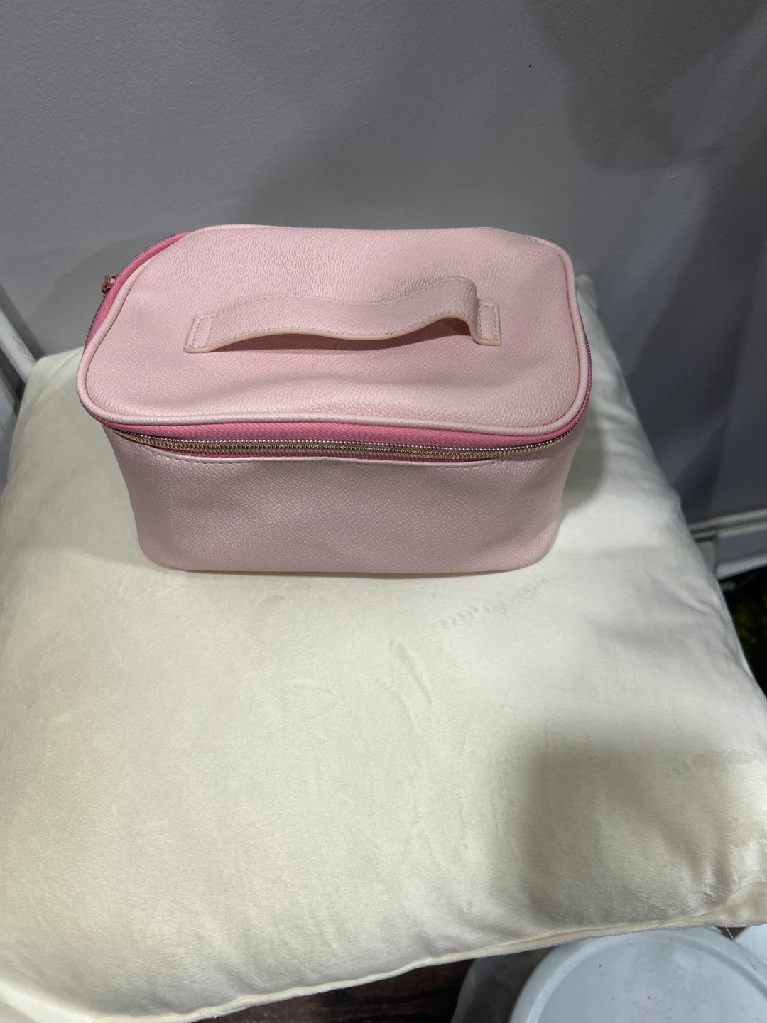 Pink Ipsy Makeup Bag
