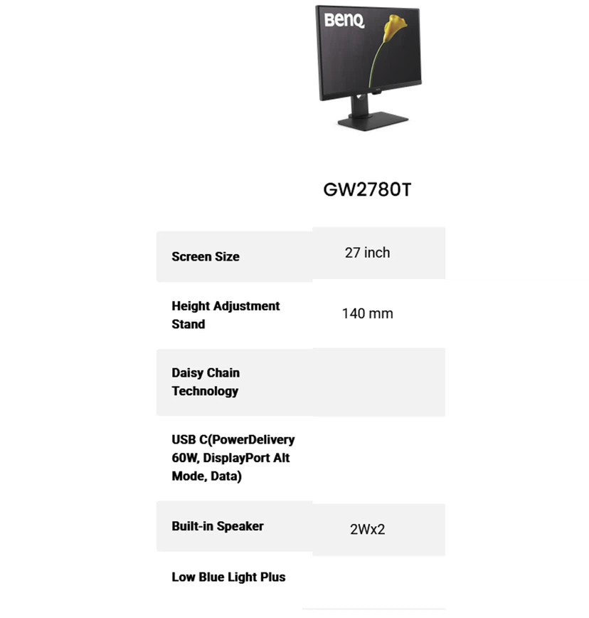 BenQ GW2780T 27-inch FHD IPS Monitor - photo 4