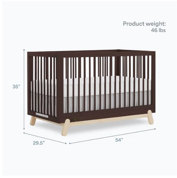 Graco Crib - Dark Brown