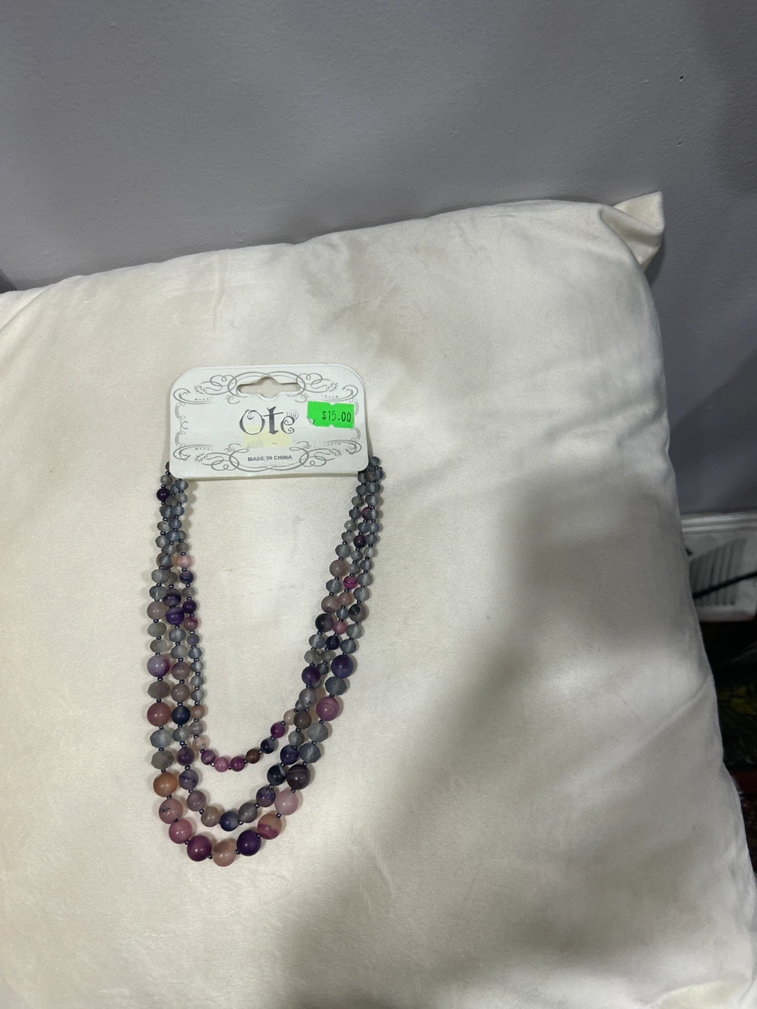 3 Strand Beaded Necklace - photo 2