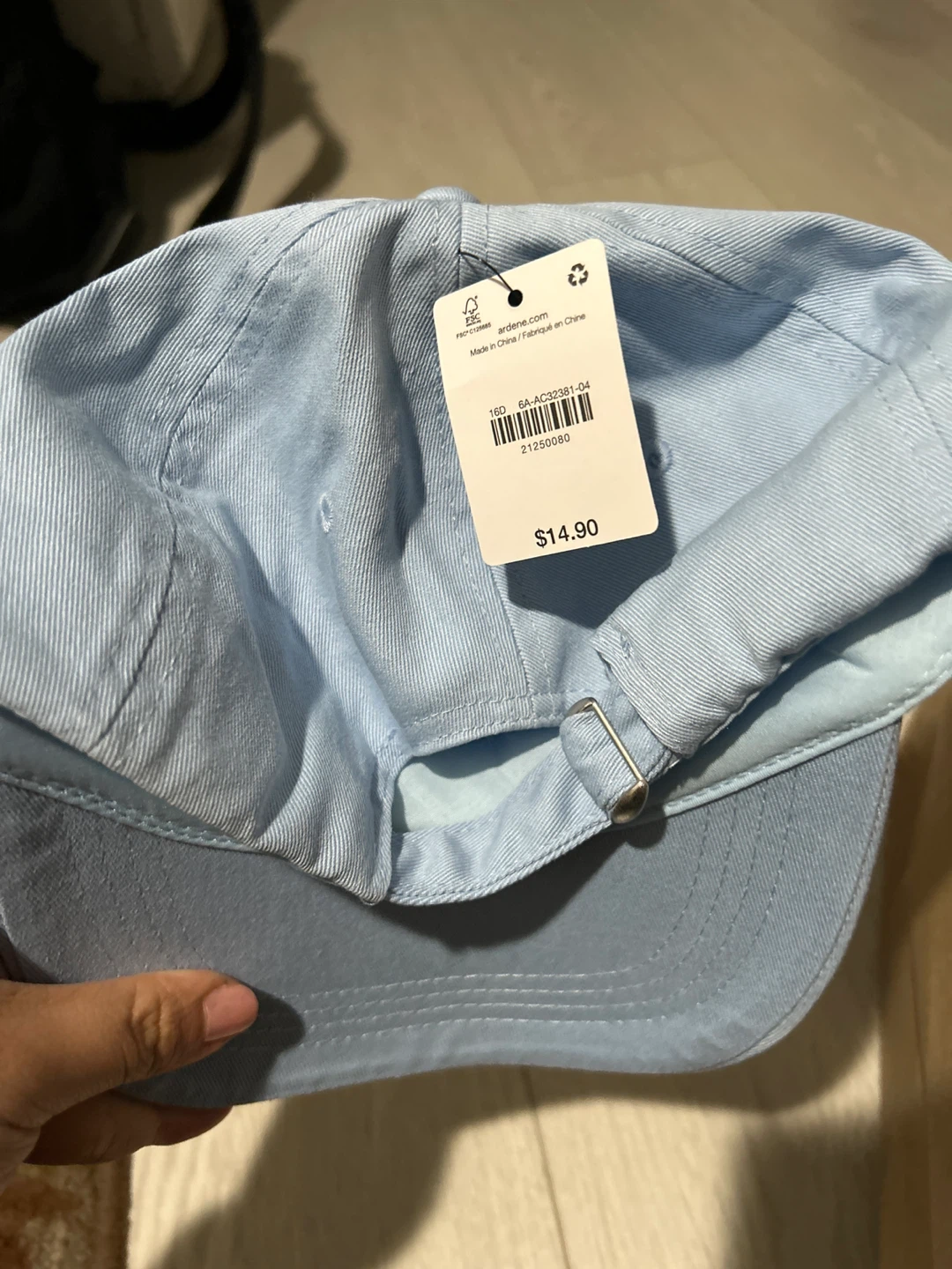 Ardene Light Blue Baseball Cap - photo 3