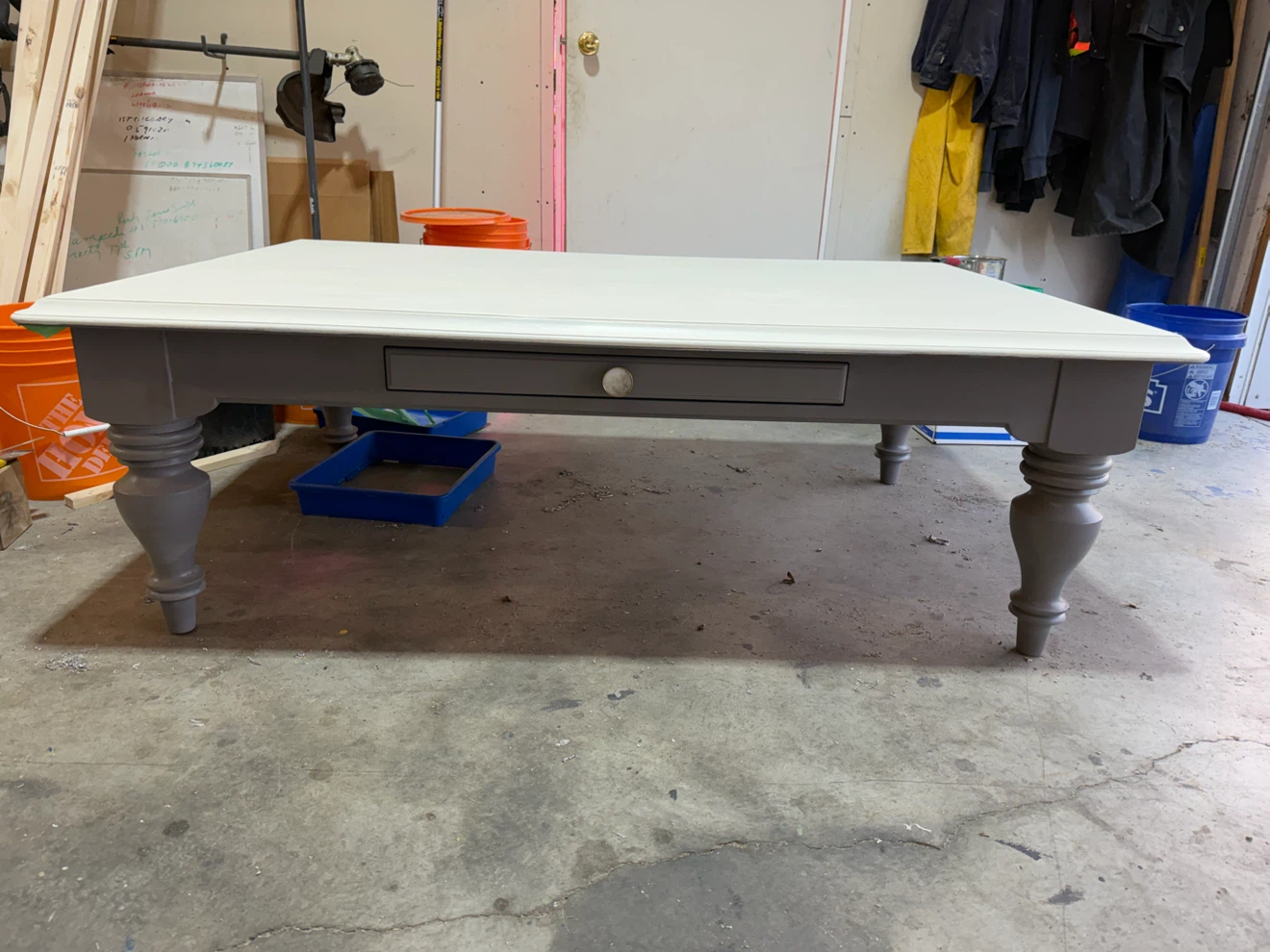 Refinished Large Coffee Table - photo 2