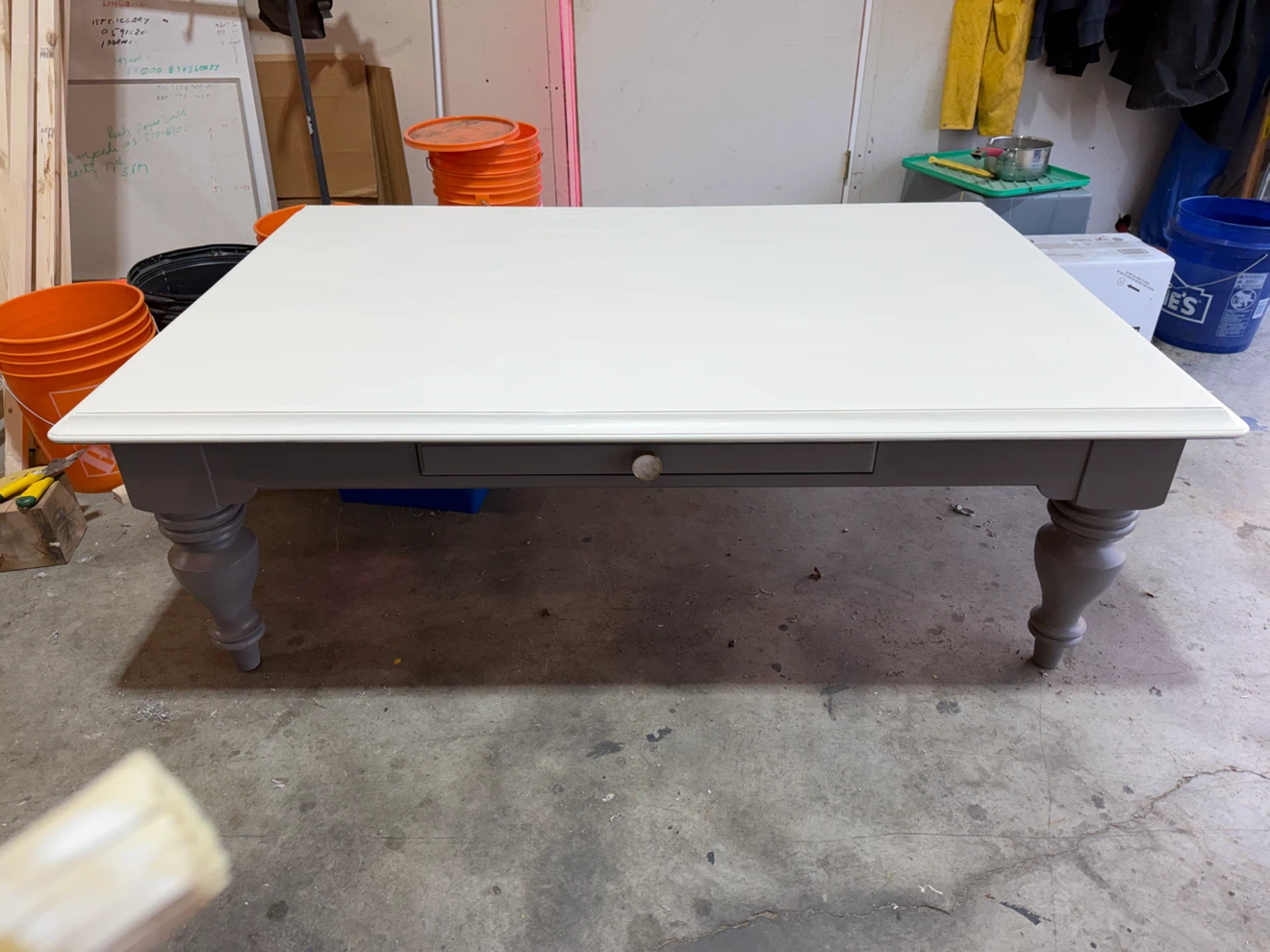 Refinished Large Coffee Table - photo 4
