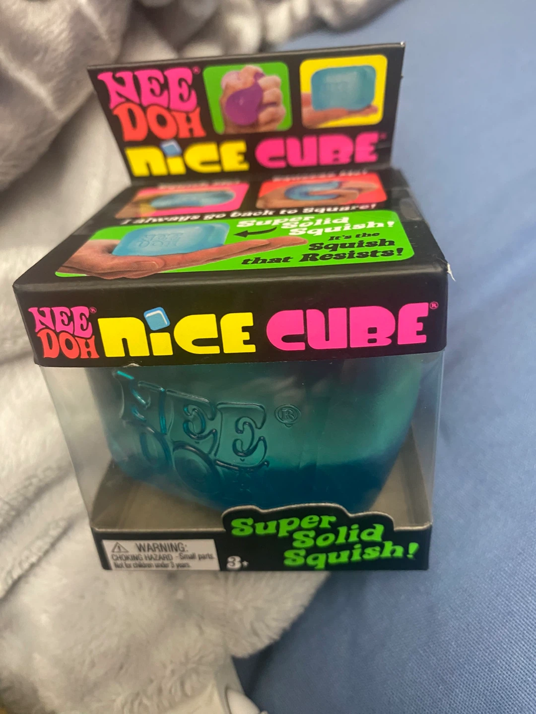 Nee Doh Nice Cube Super Solid Squish Toy