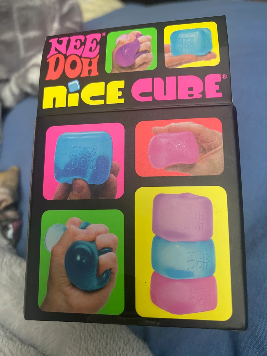 Nee Doh Nice Cube Super Solid Squish Toy - photo 3