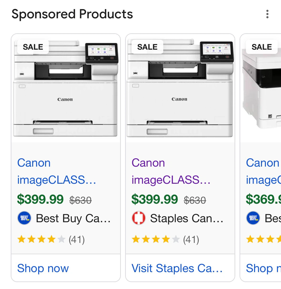 Canon imageCLASS MF743Cdw Colour Laser Printer