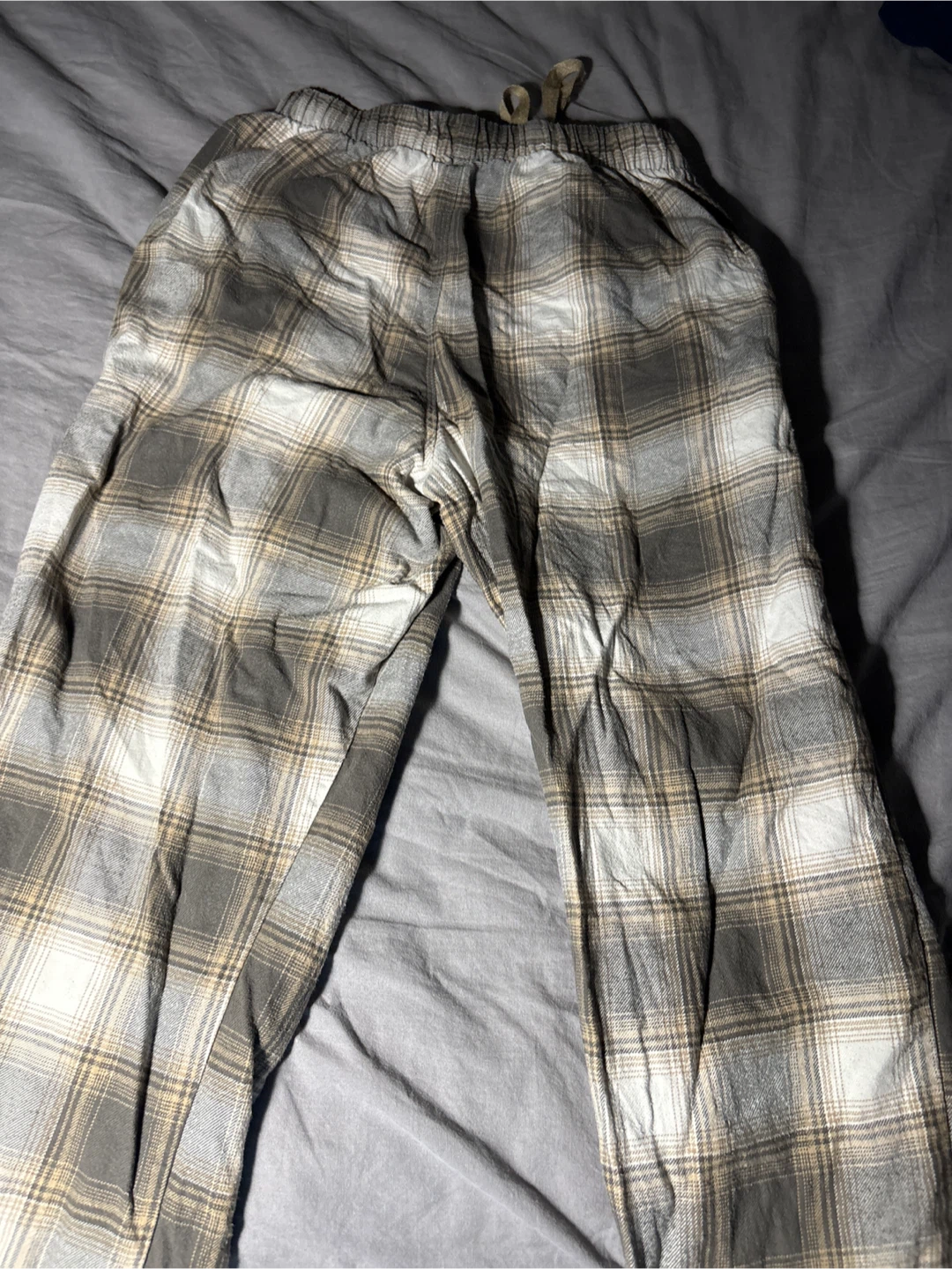Uniqlo Flannel Plaid Pajama Pants - photo 2