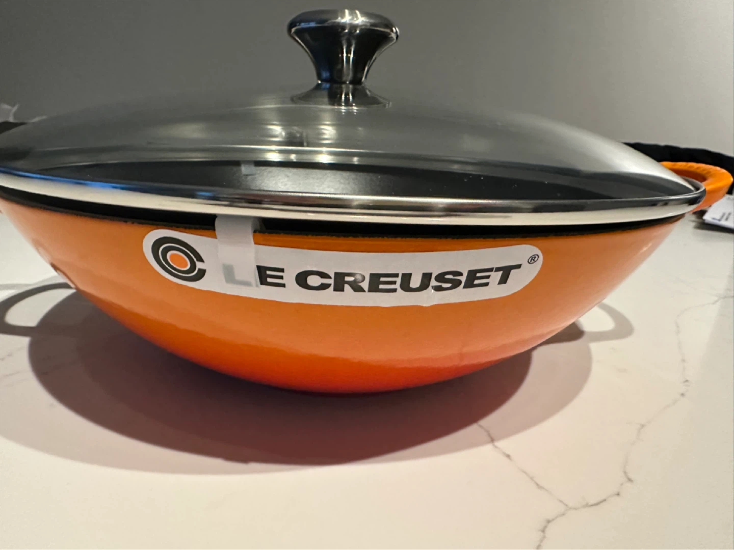 Le Creuset Wok with Lid