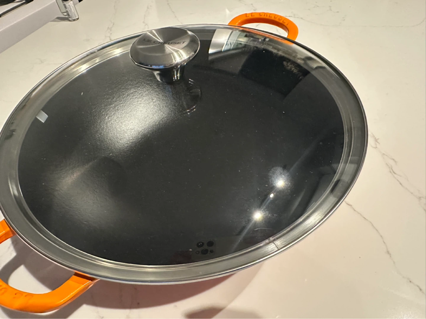 Le Creuset Wok with Lid - photo 2