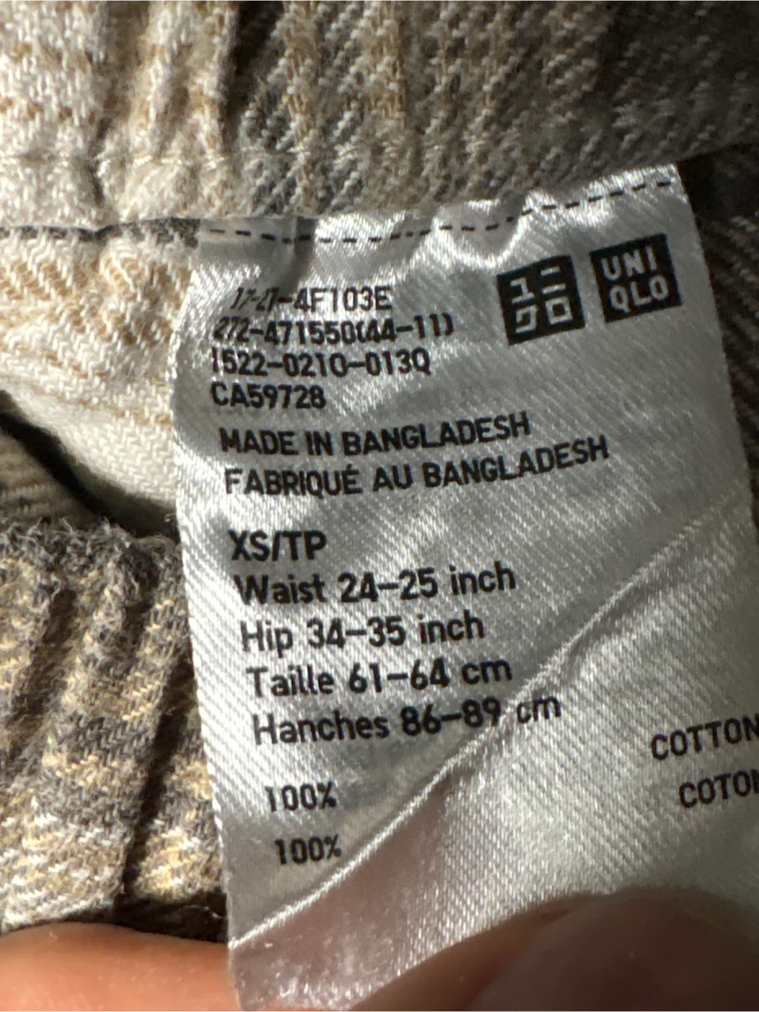Uniqlo Flannel Plaid Pajama Pants - photo 3