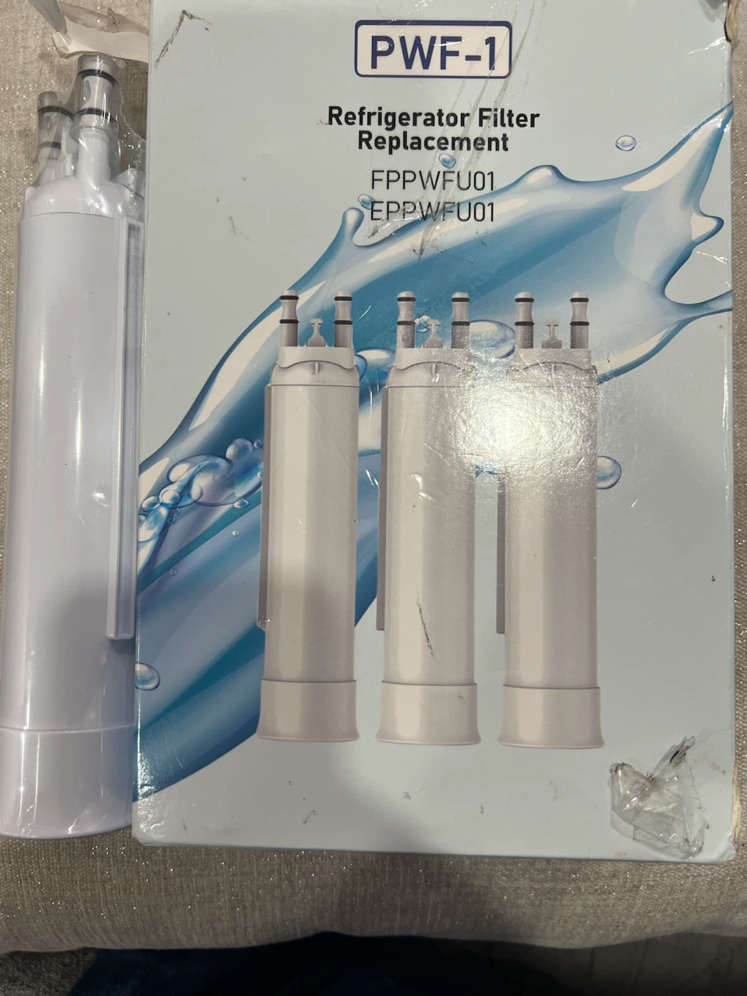 (3) PWF-1 Refrigerator Filter Replacement - photo 2