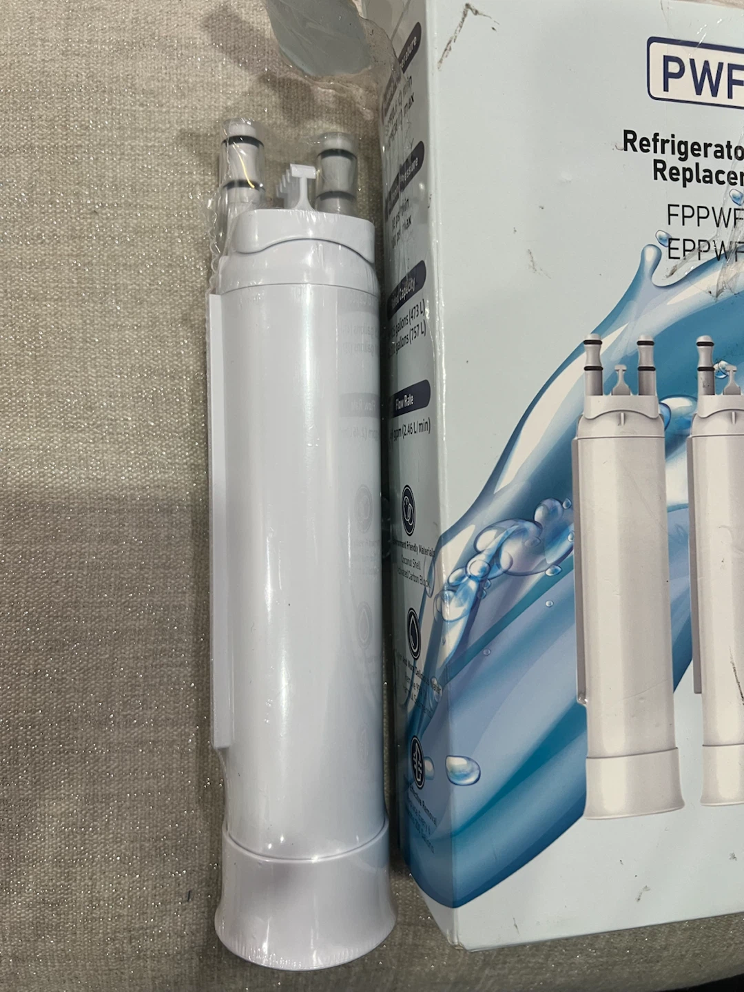 (3) PWF-1 Refrigerator Filter Replacement - photo 5