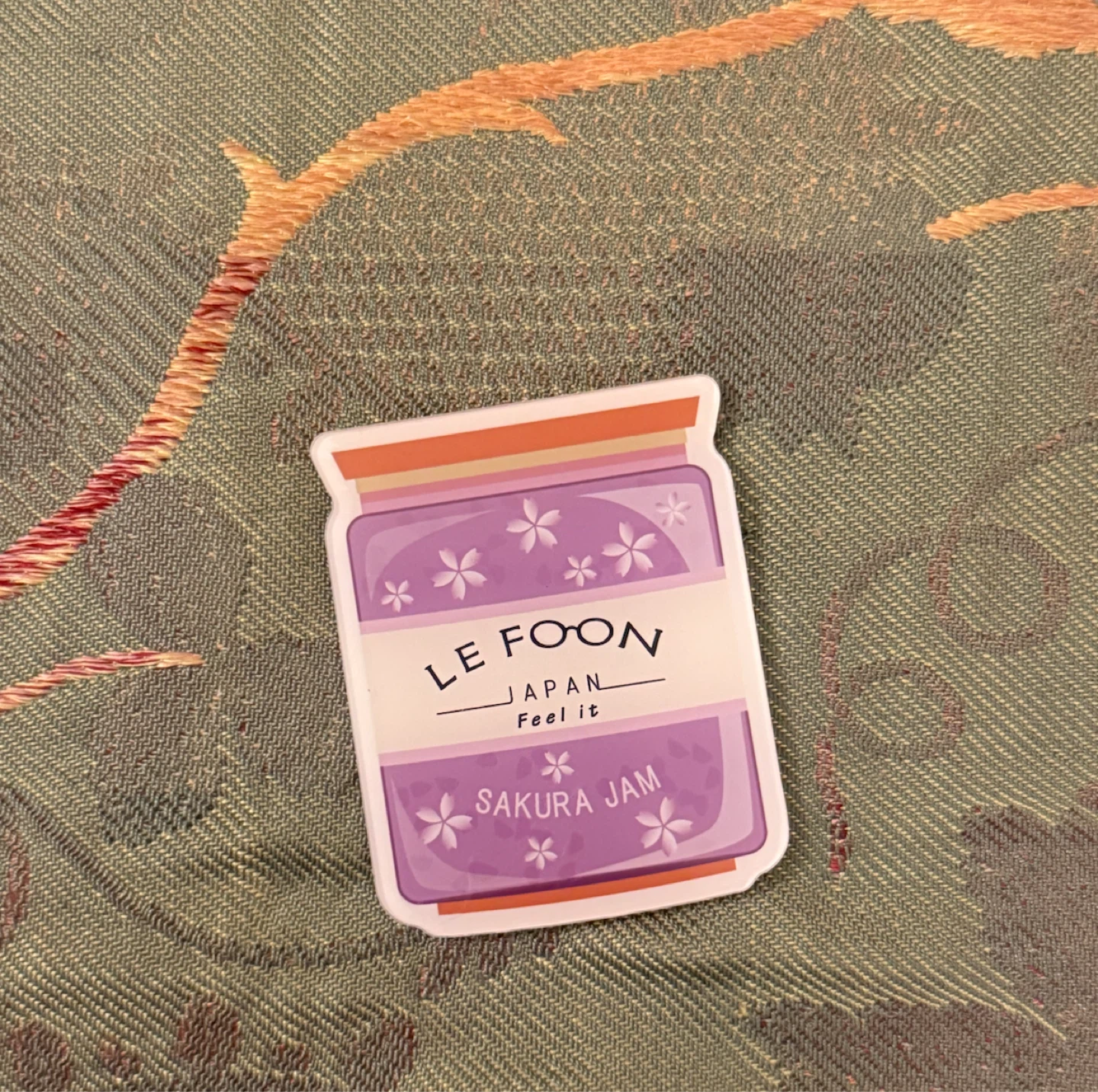 LE FOON Japan Sakura Jam magnet