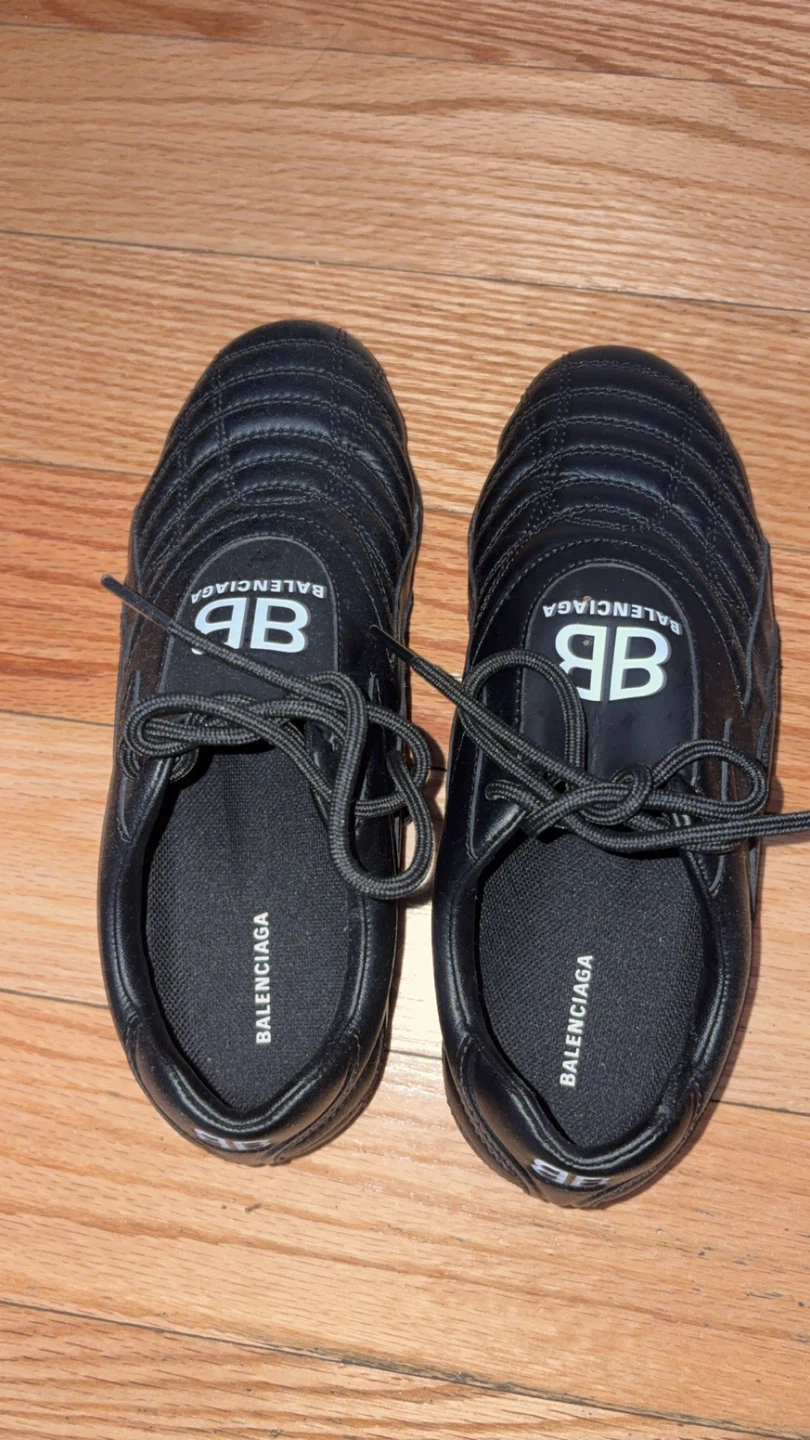 Balenciaga Speed Trainer High Top Sneakers Black - photo 4