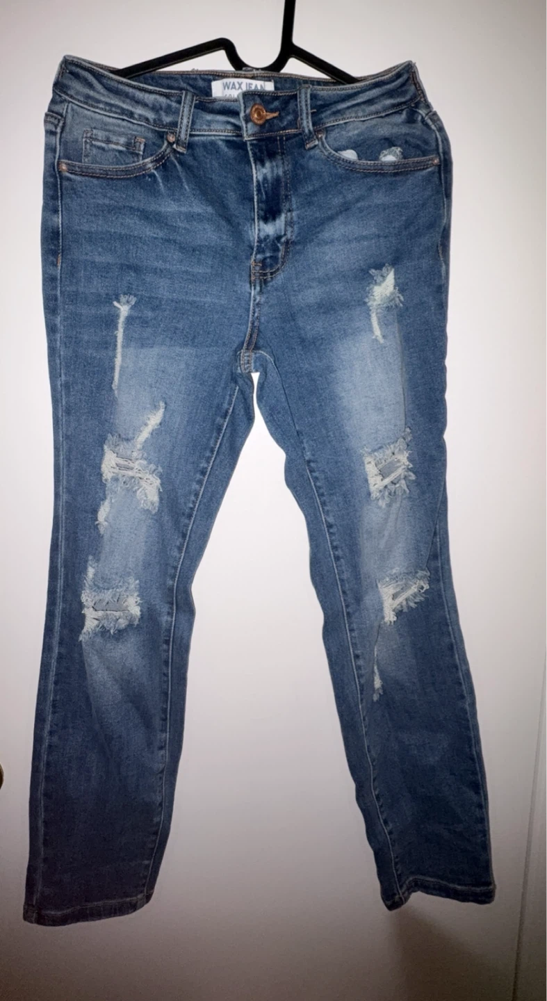 Size 01 Straight Wax Jeans