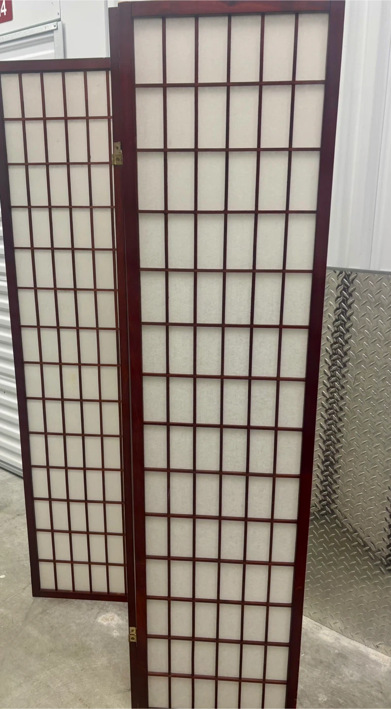 3 Panel Room Divider Screen - photo 2