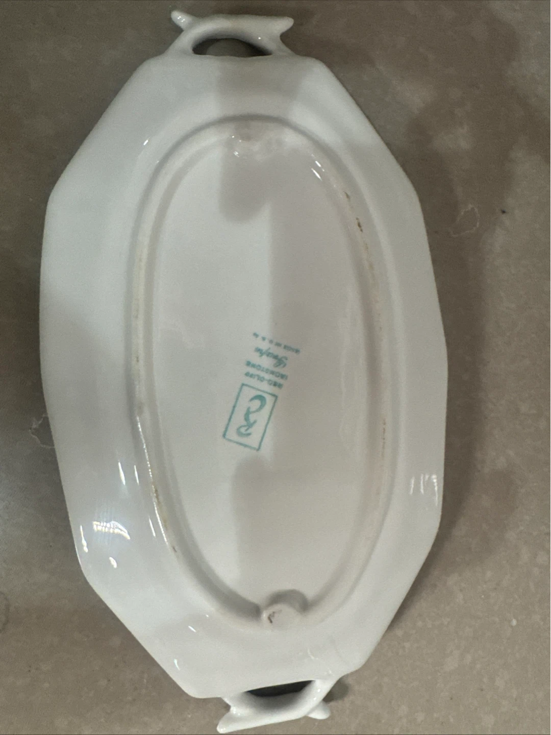Syracuse Red-Cliff Ironstone Serving Platter - photo 3