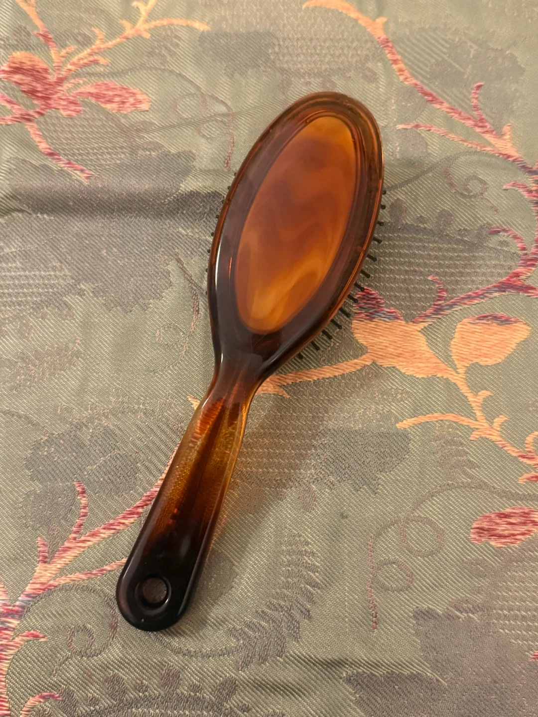 Vintage Tortoiseshell Style Hair Brush - photo 2