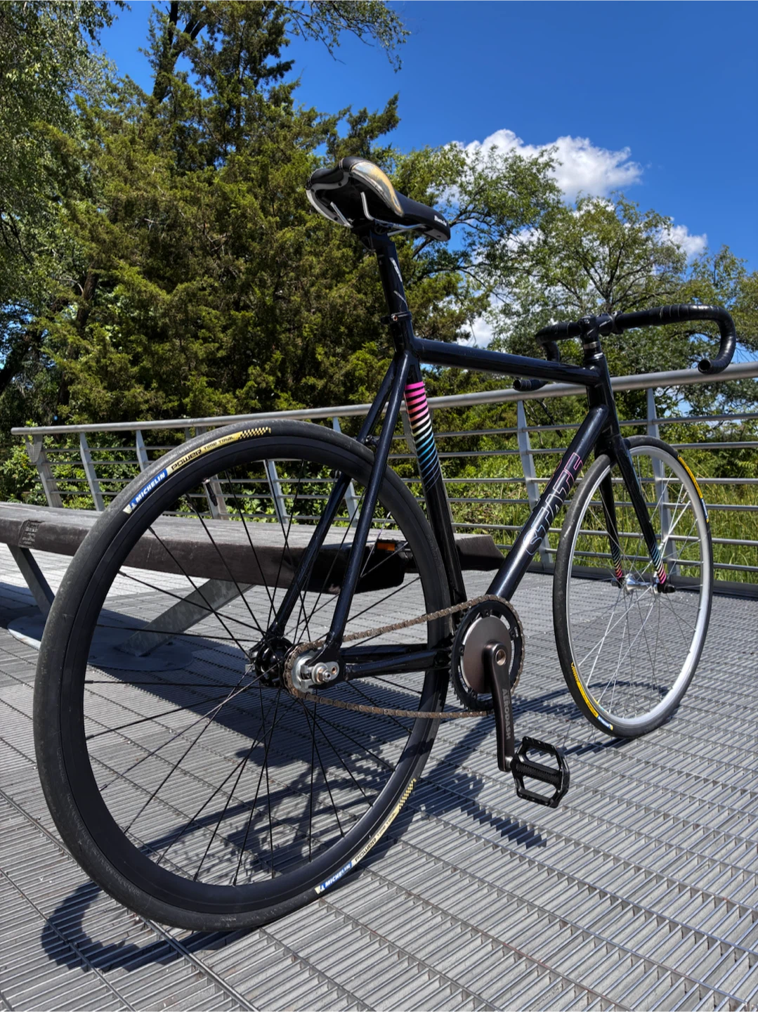 State Undefeated Fixie Fixed Gear Track Bike - photo 2