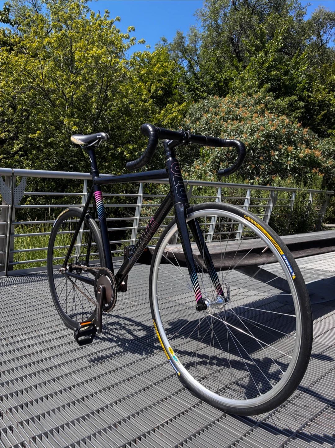 State Undefeated Fixie Fixed Gear Track Bike - photo 3