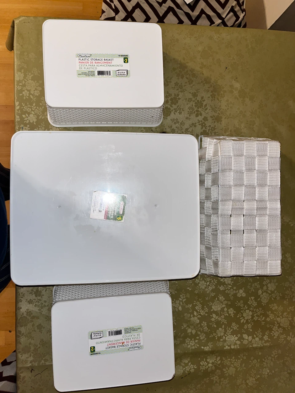 Assorted Plastic Storage Baskets - photo 2