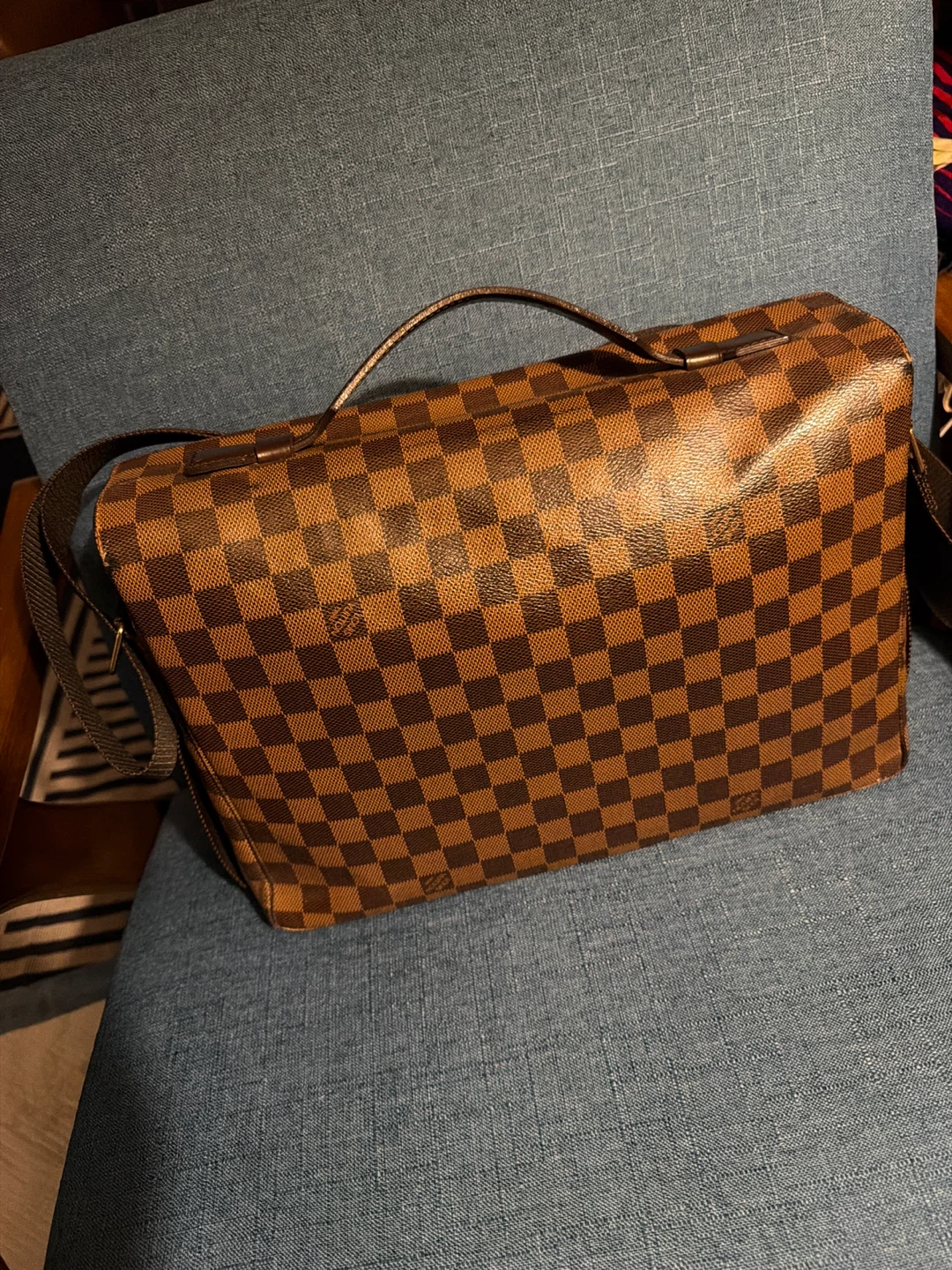 Louis Vuitton Damier Ebene Messenger Bag