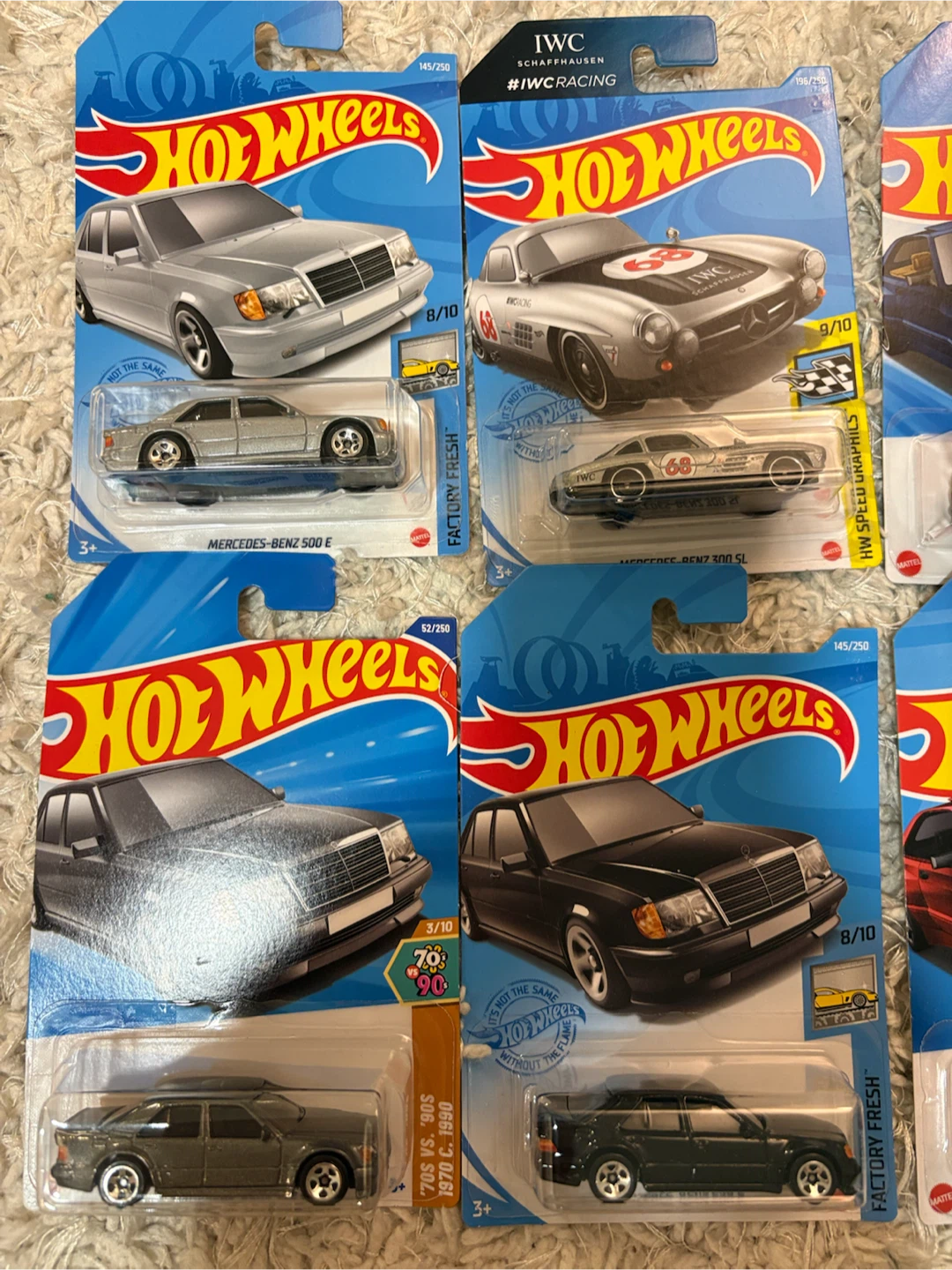 Hot Wheels Mercedes-Benz Collection Set of 8 - photo 2