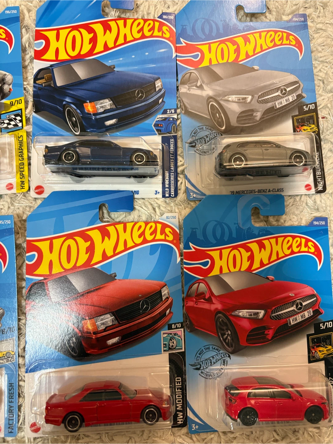 Hot Wheels Mercedes-Benz Collection Set of 8 - photo 3