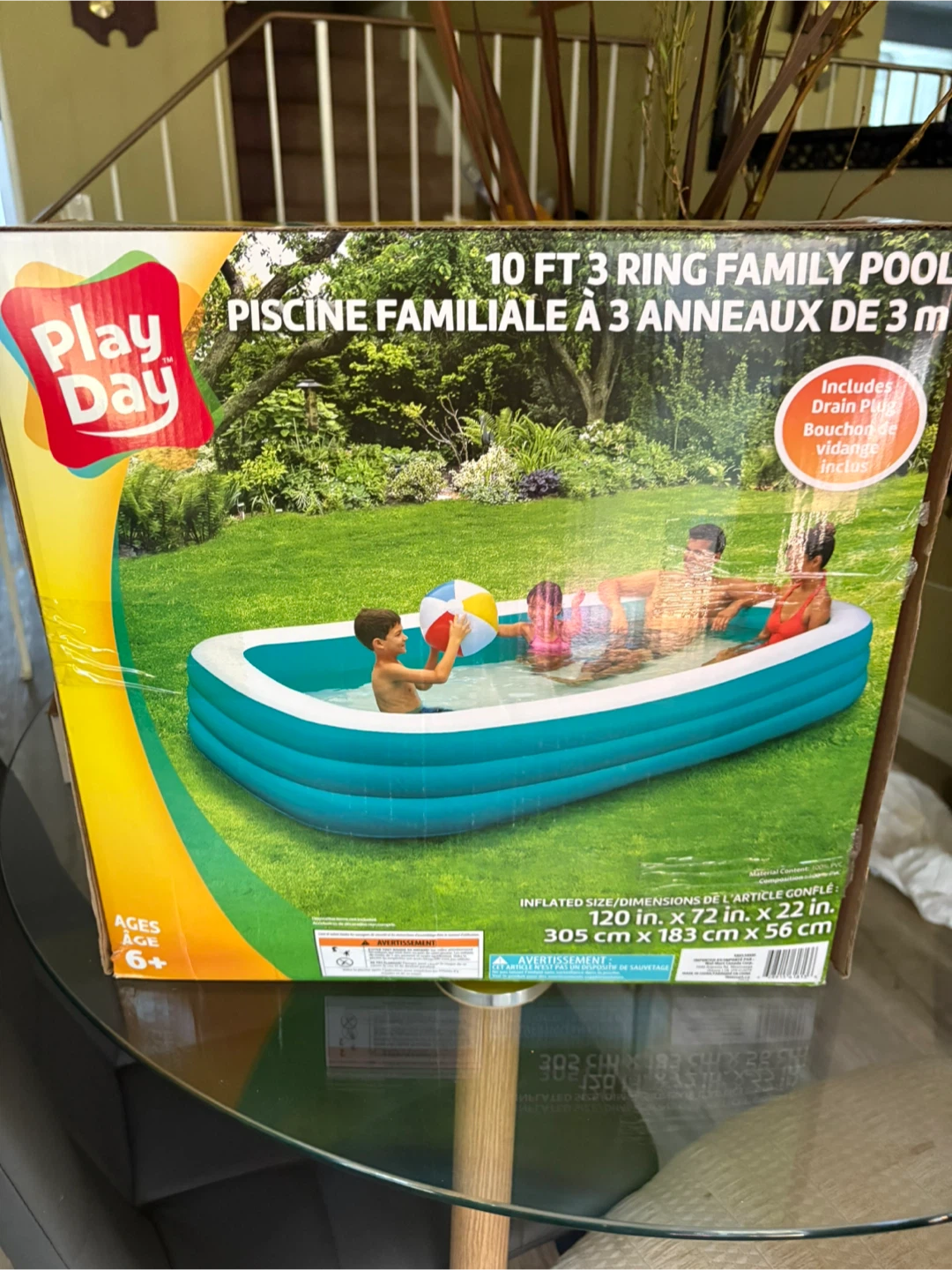 Play Day 10 FT 3 Ring Family Pool
