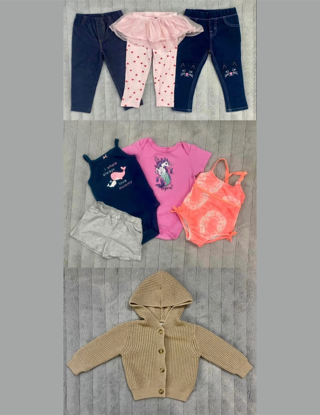 18 month girls clothing lot