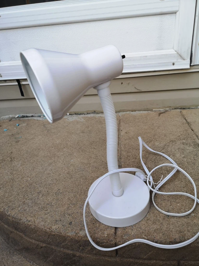 White Desk Lamp