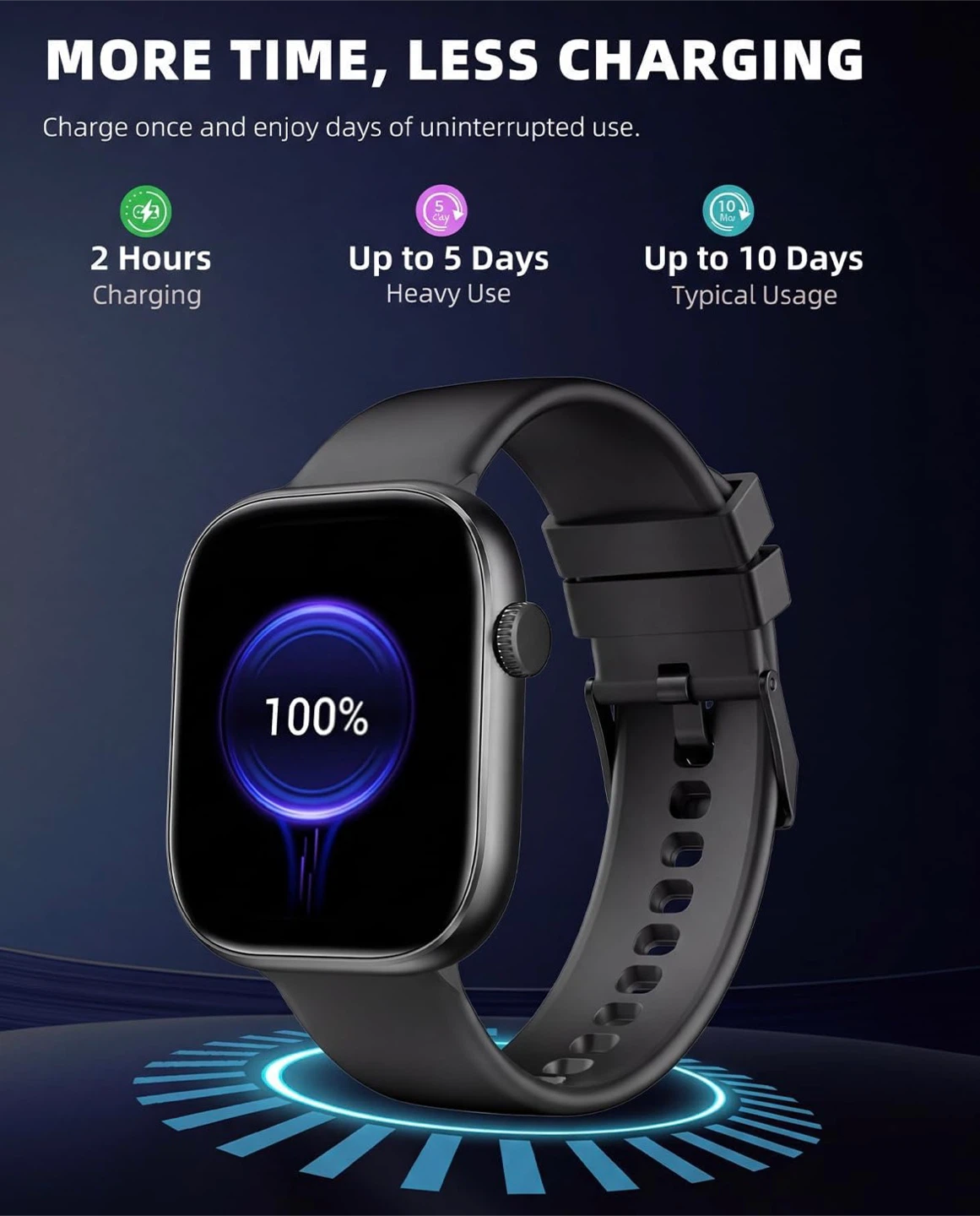 Smartwatch with 100+ Workout Modes - photo 5