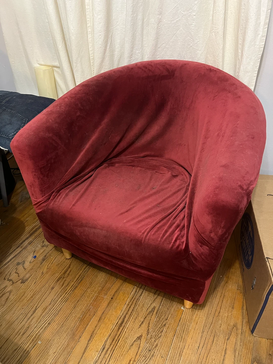 Velvet Accent Chair - photo 2