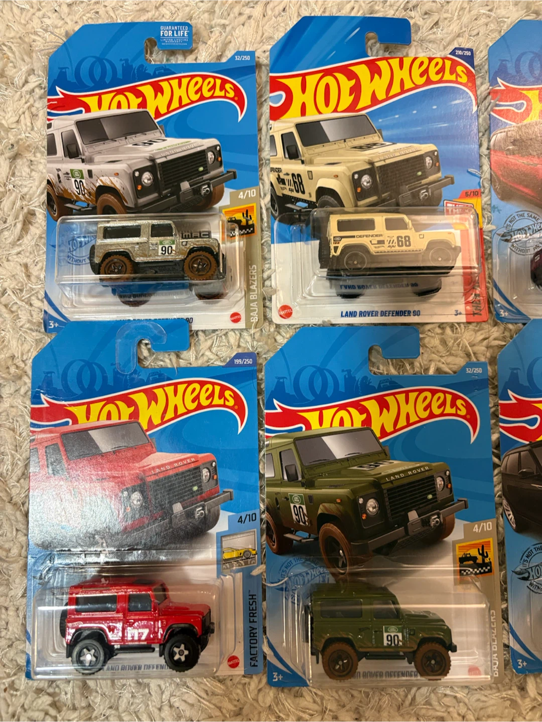 Hot Wheels Land Rover Defender and Range Rover Collection - photo 2