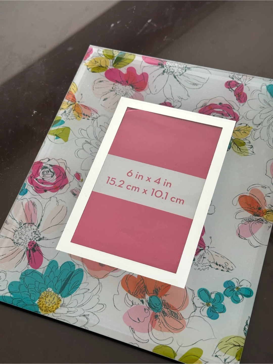 Floral Picture Frame 6x4