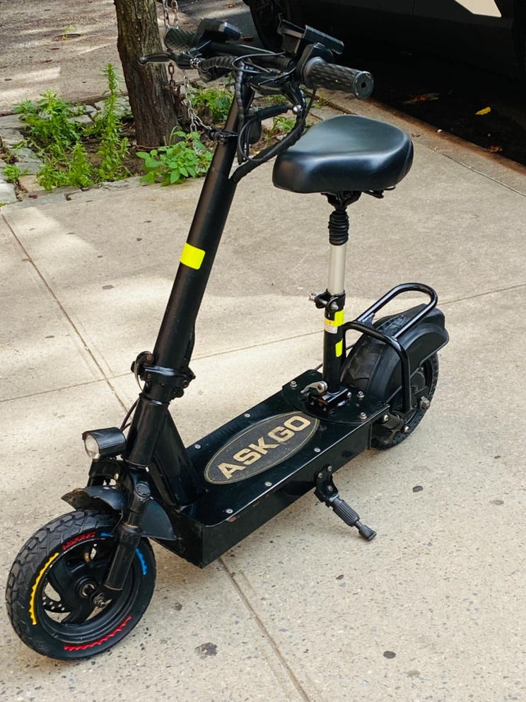 ASKGO Electric Scooter with Seat - photo 4