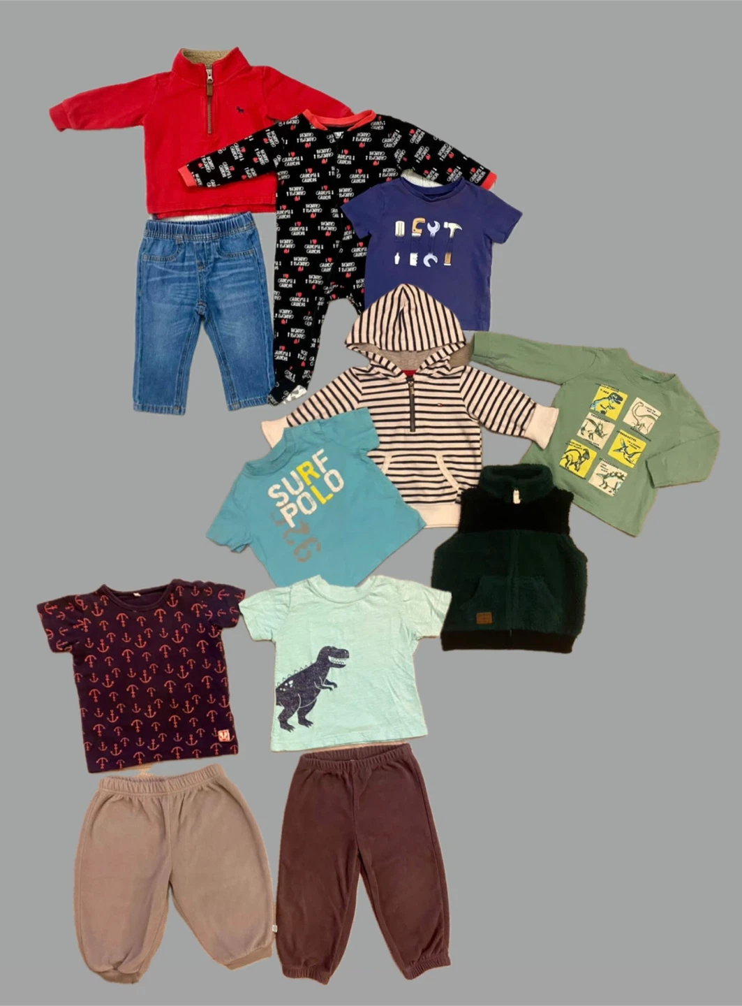 12 month boys clothing lot