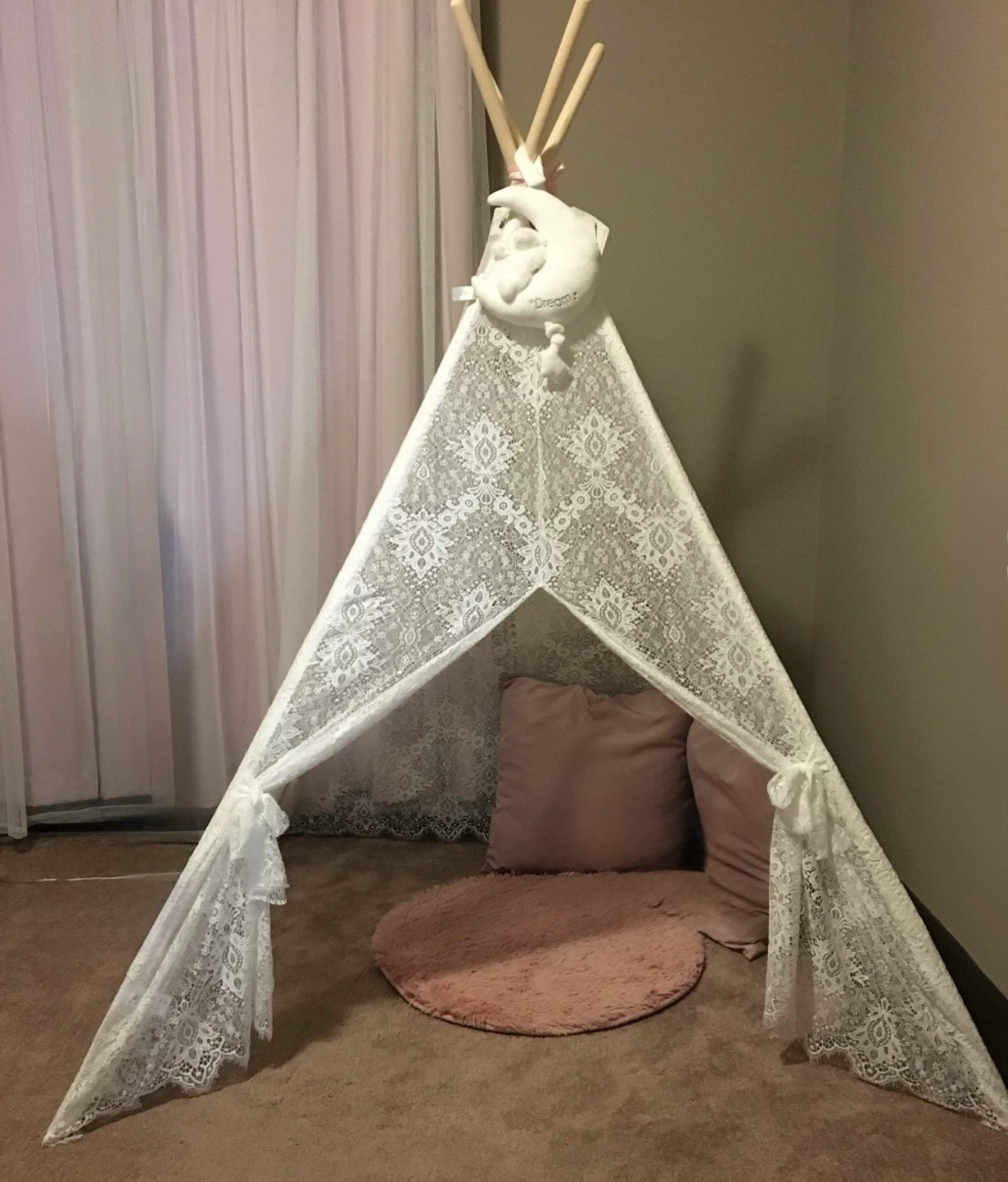 Tiny Land Lace Boho Play Tent - photo 2