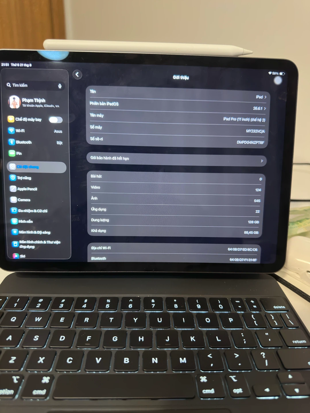 Apple iPad Pro 11-inch (2nd Gen) 256GB Wi-Fi Space Gray - photo 2