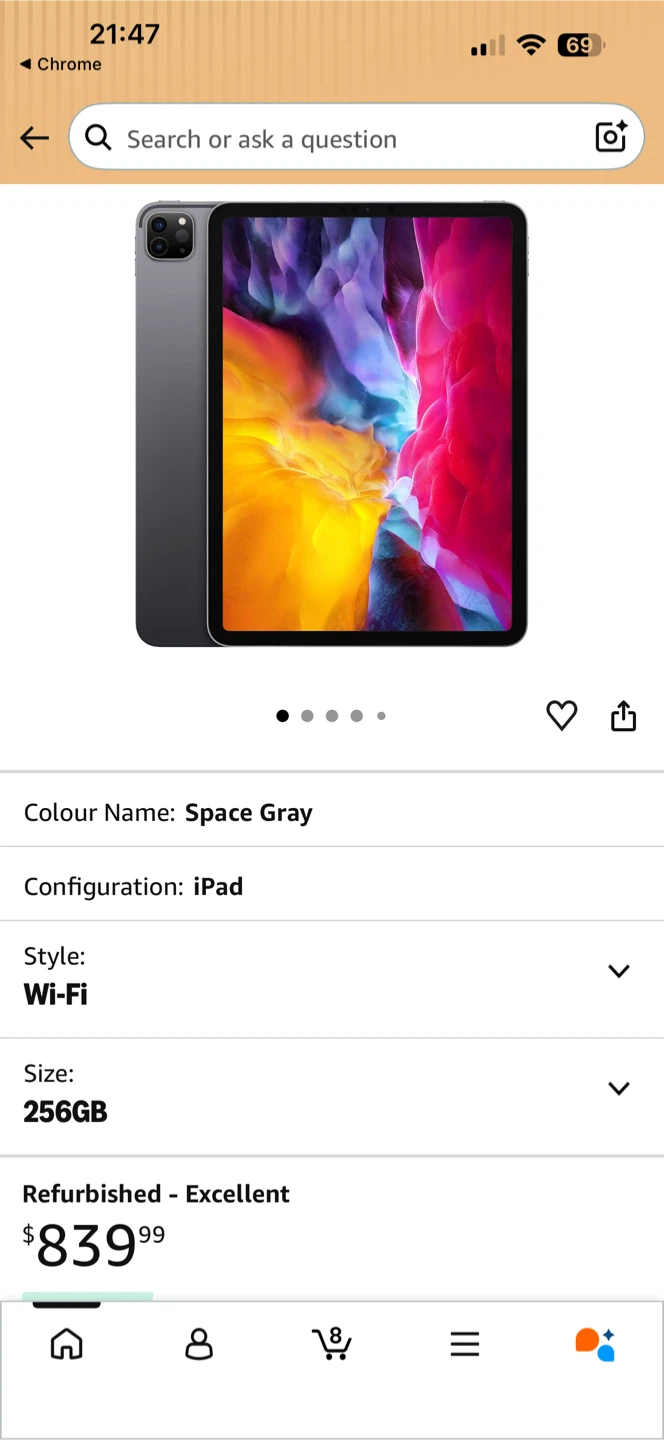 Apple iPad Pro 11-inch (2nd Gen) 256GB Wi-Fi Space Gray - photo 4