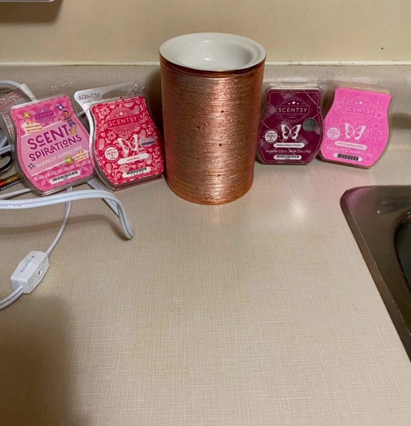 Scentsy Etched Core With Wax Warmer Melts - photo 5