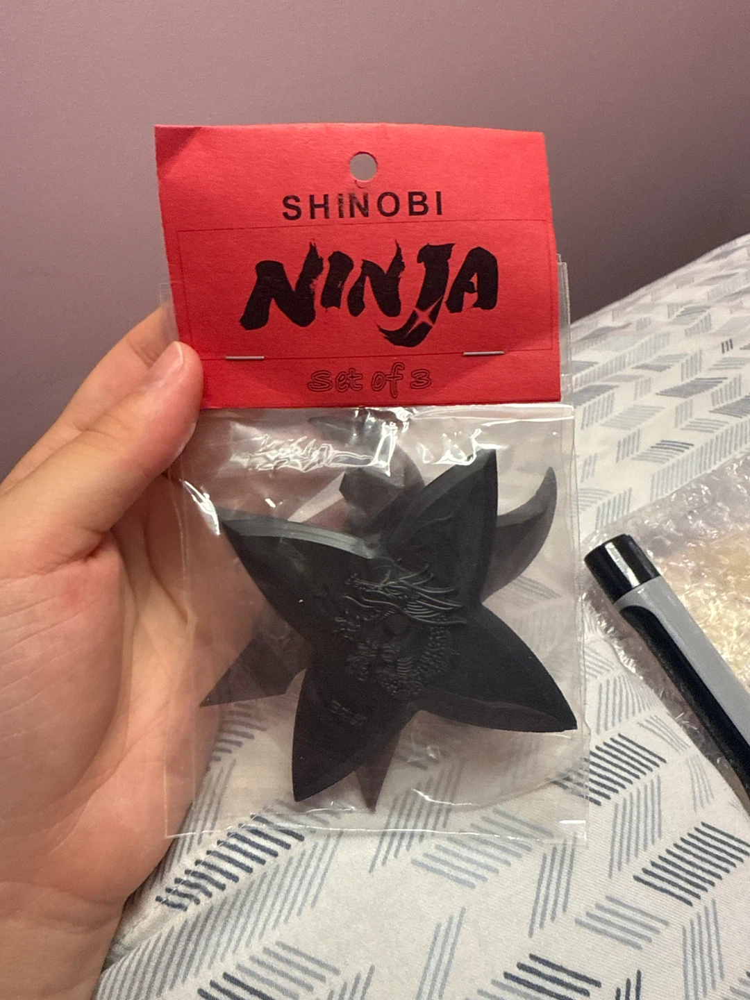 Shinobi Ninja Throwing Stars Set of 3