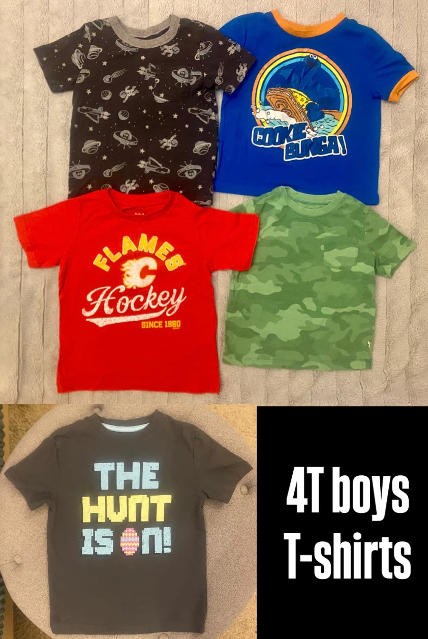 4T boys Tshirt lot