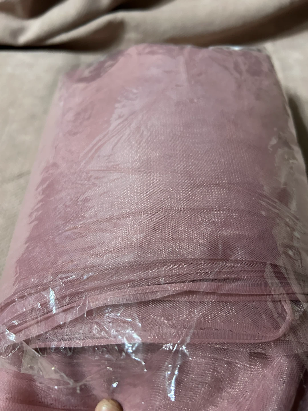 New-Pink 2 ,sheer curtain backdrop with LED lights - photo 5