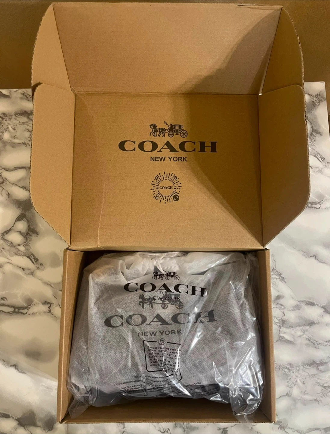 Coach Signature Canvas Demi Bag